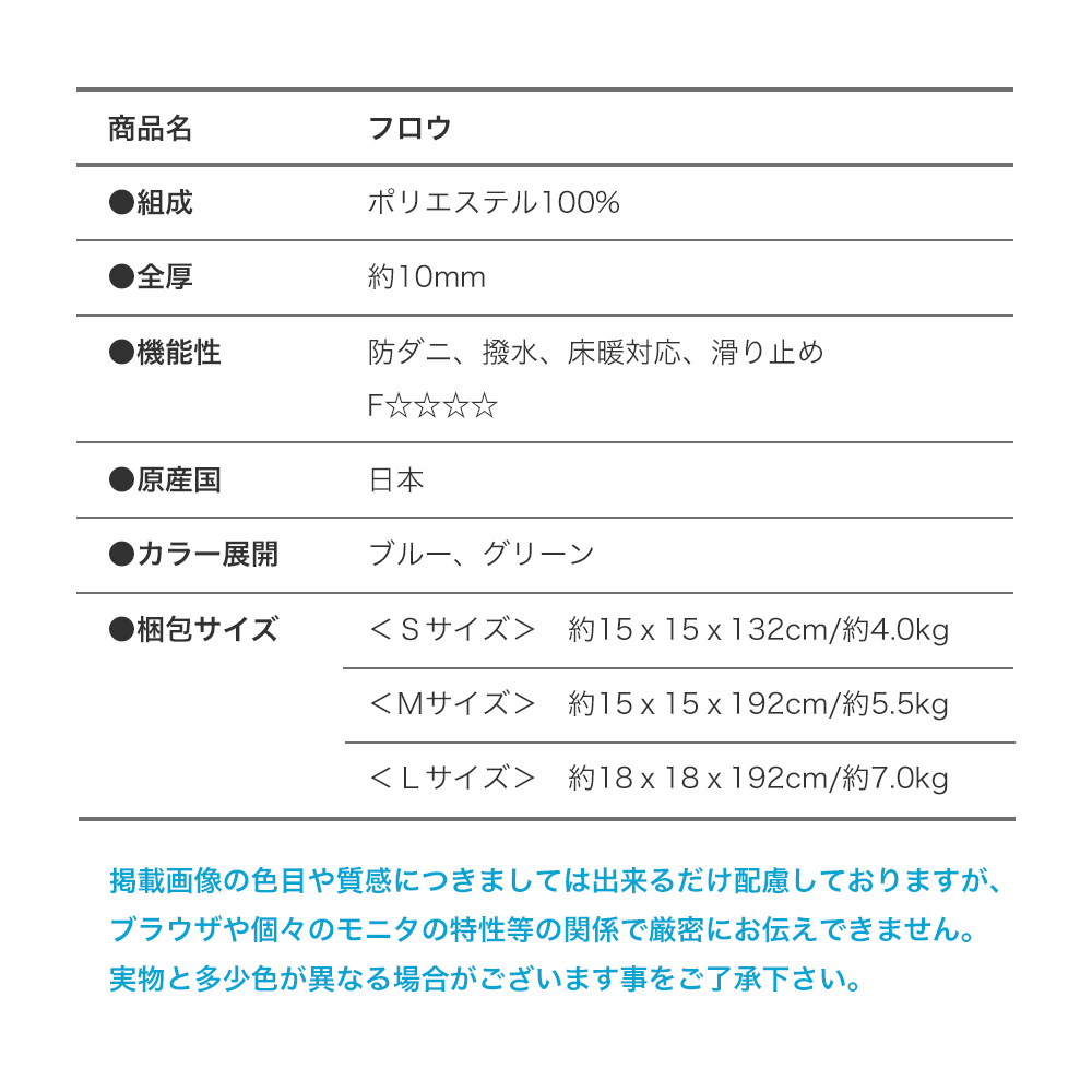 色の重なりをモチーフにしたモダンテイストラグ flow